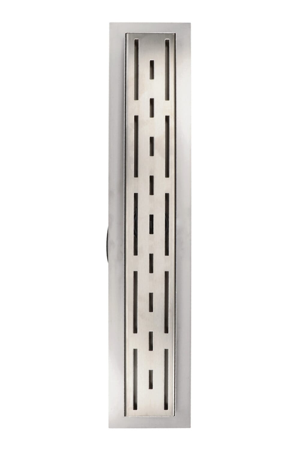 RVS Gaatjesrooster + Flens 100cm