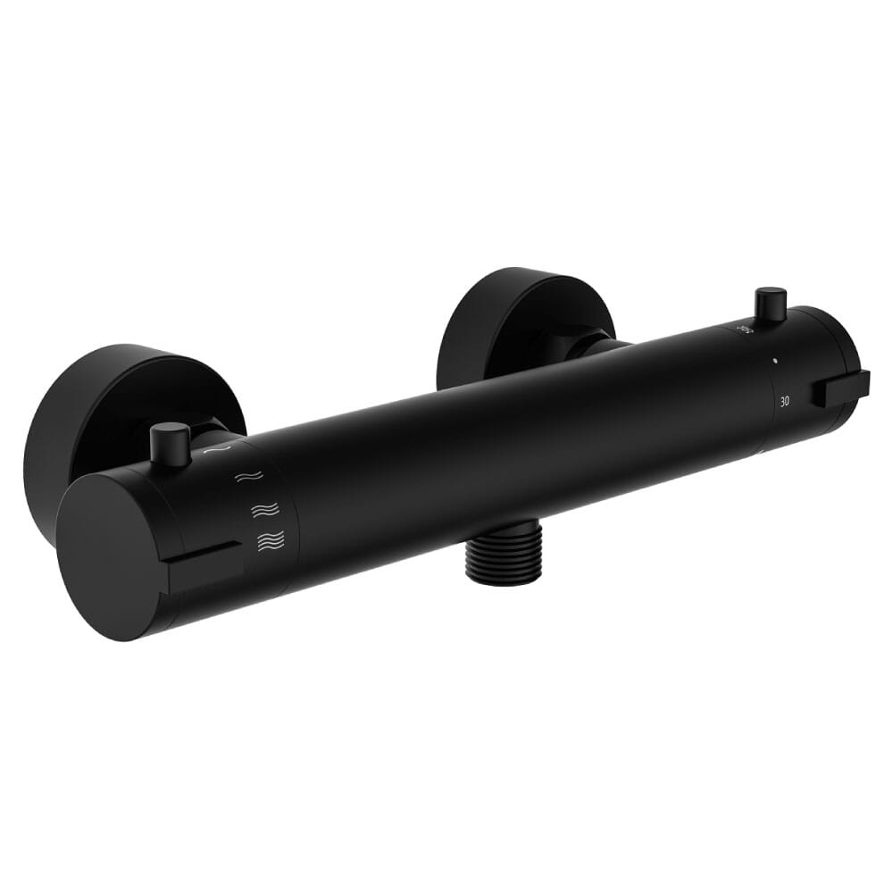 Douchekraan LONDON - NL 120 mm HOH - Mat Zwart