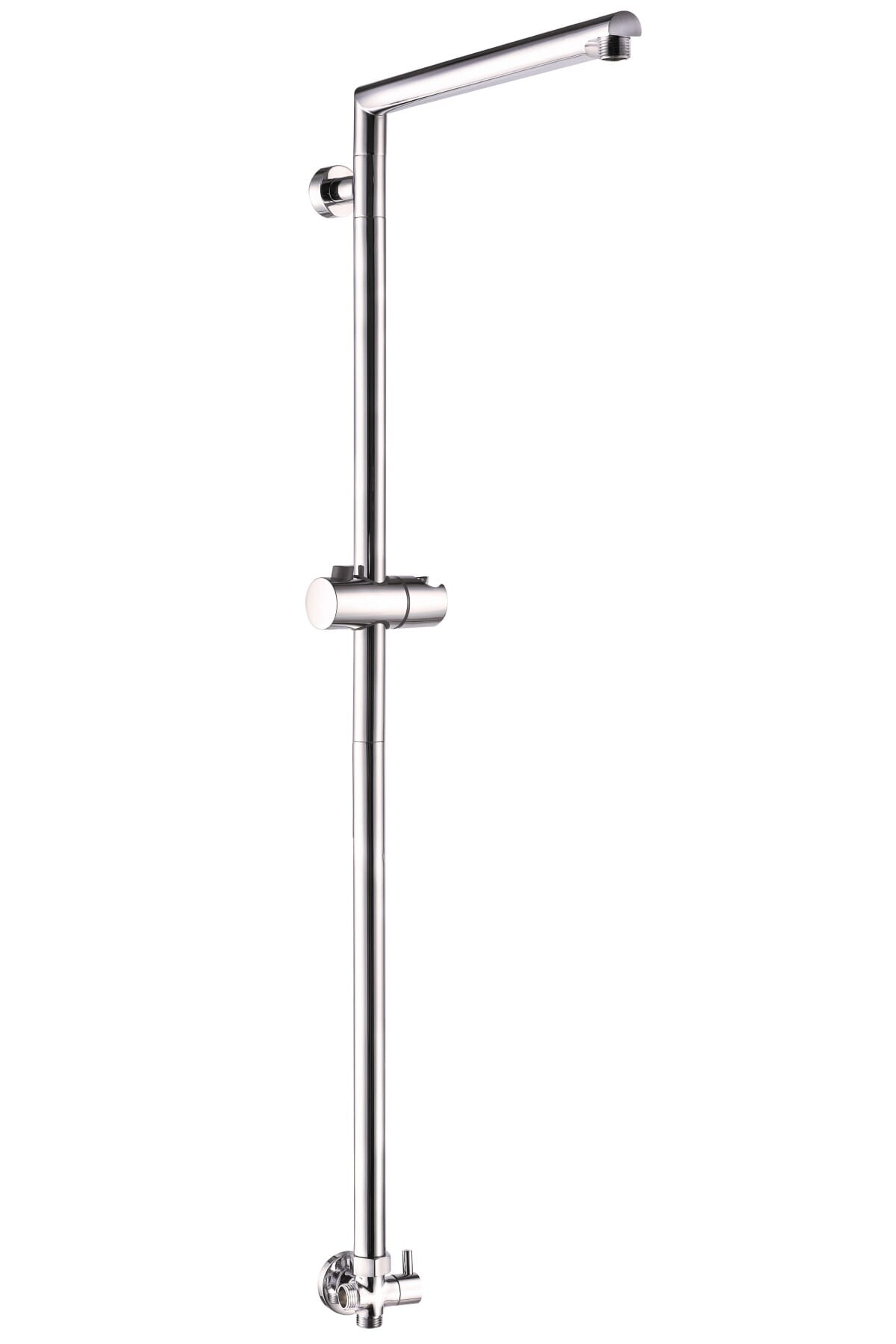 Glijstang Hoofddouche PROVENCE Rond Chroom