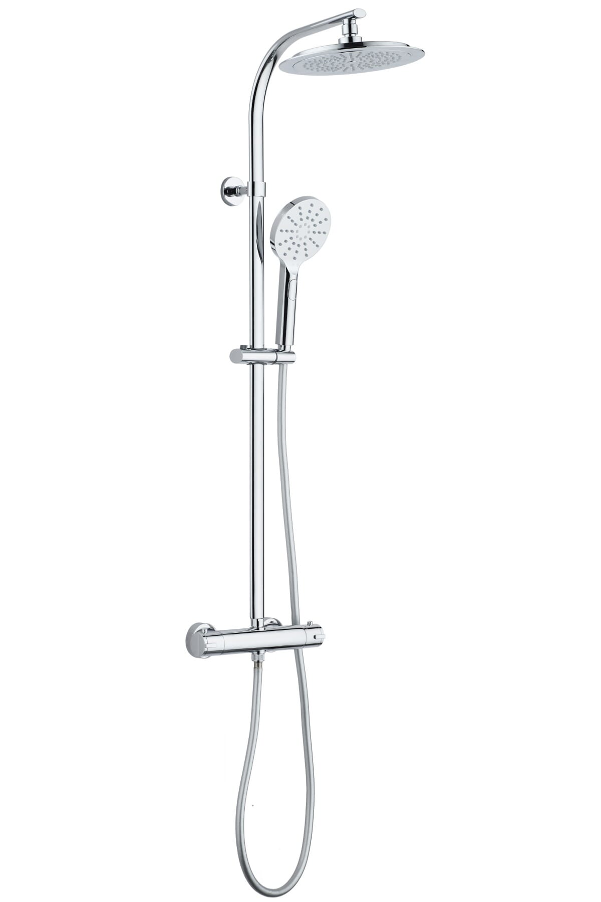 Douchesysteem met Douchemixer MADURA FRESH Chroom
