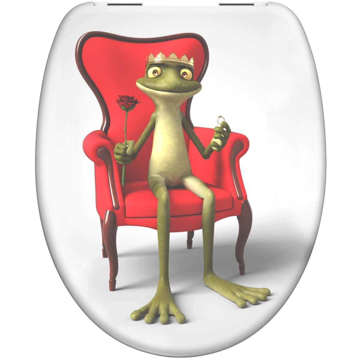 Toiletzitting FROG KING Duroplast