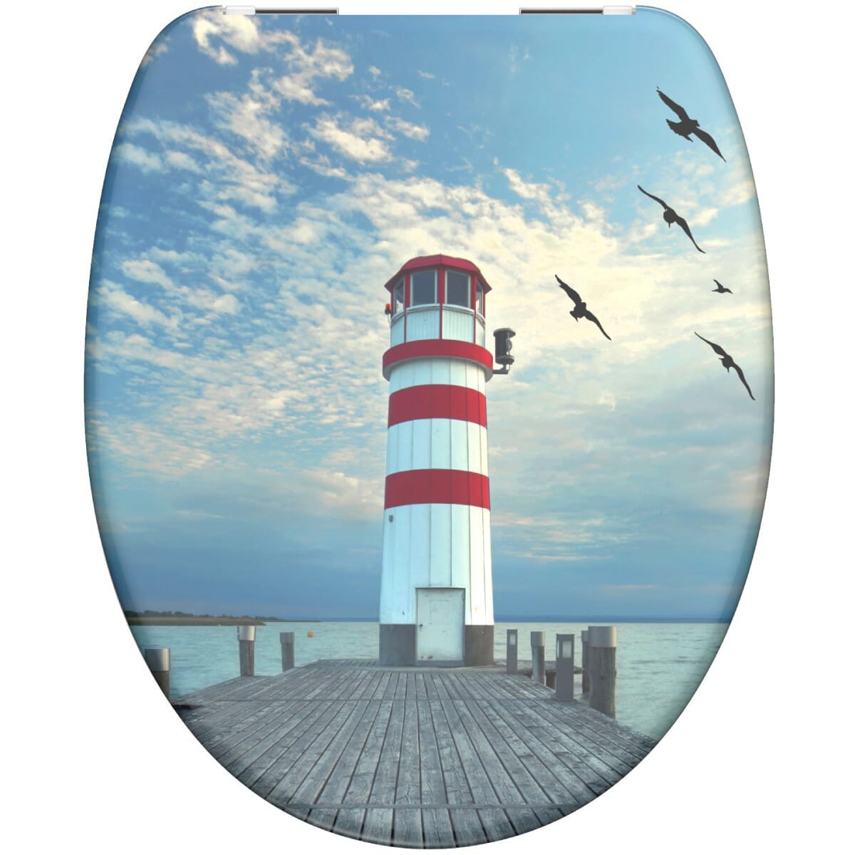 Toiletzitting LIGHTHOUSE Duroplast