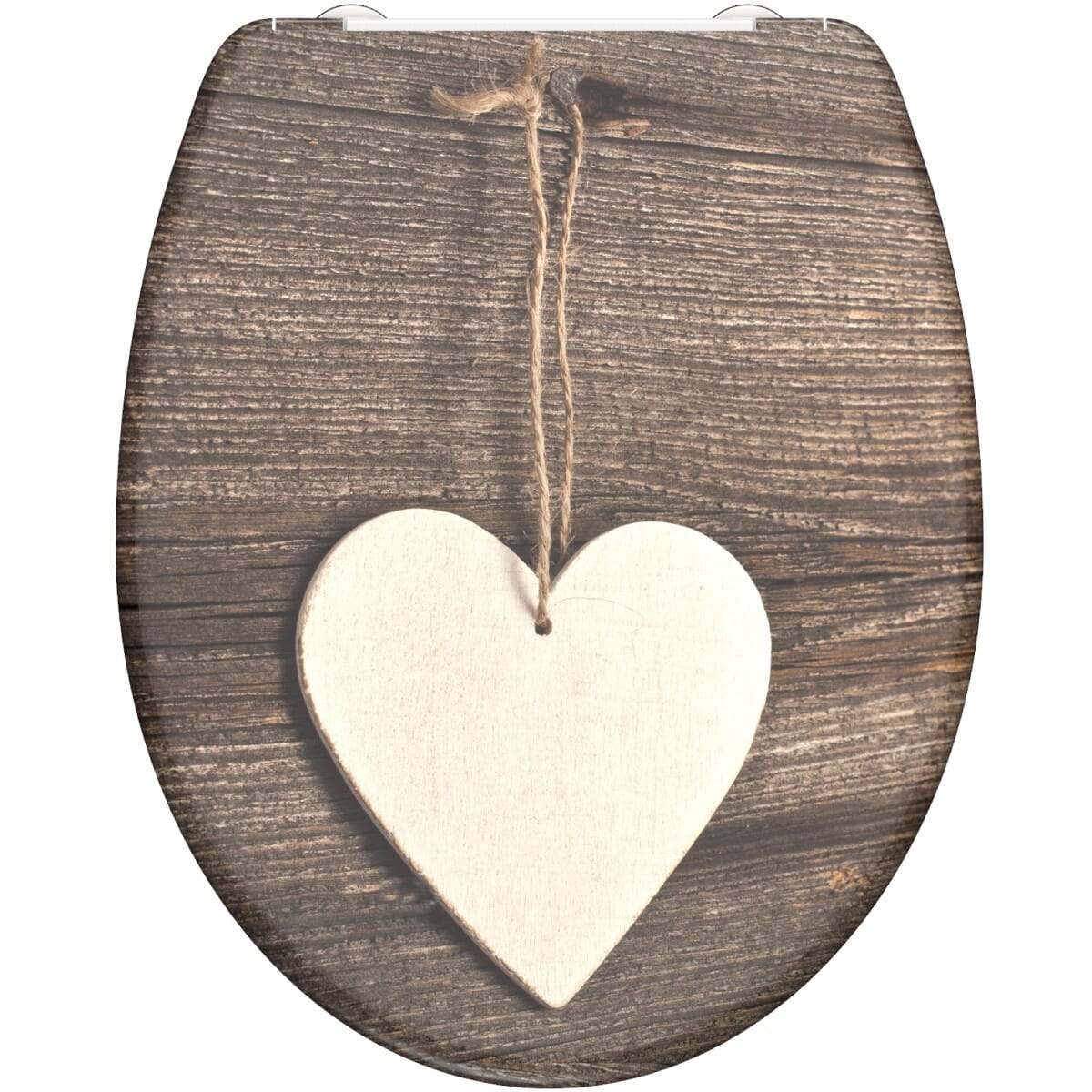 Toiletzitting WOOD HEART Duroplast