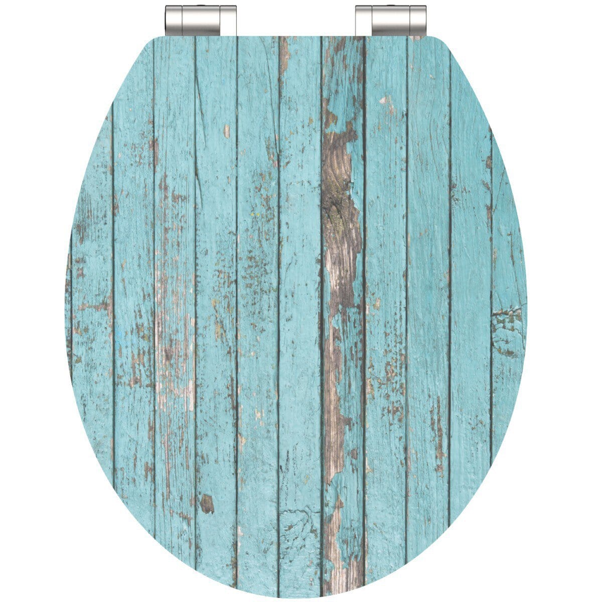 Toiletzitting TURQUOISE WOOD MDF High Gloss