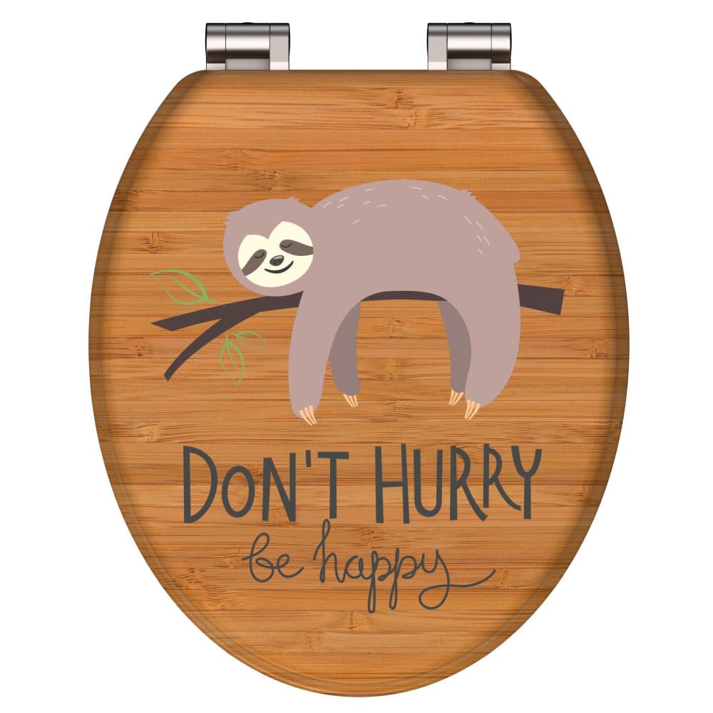 Toiletzitting NO HURRY MDF