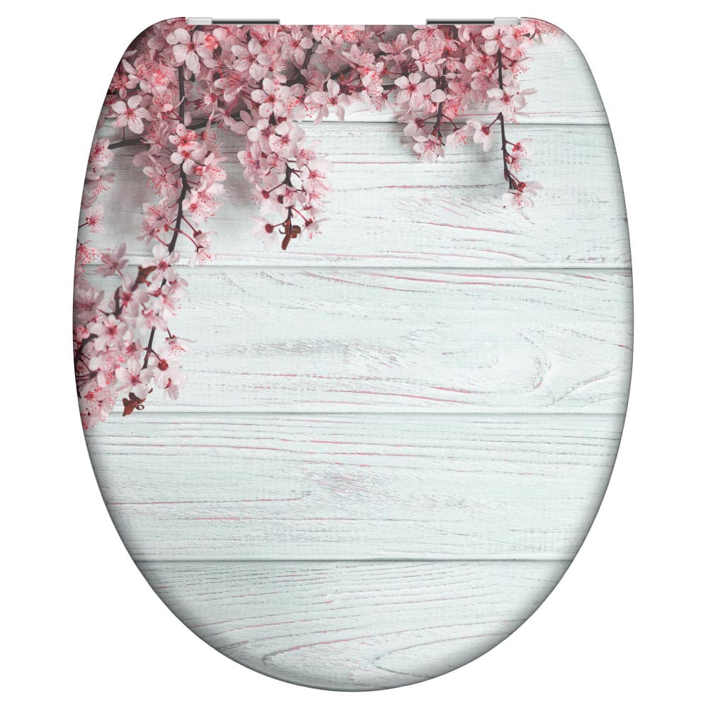 Toiletzitting WOOD-N-FLOWERS Duroplast
