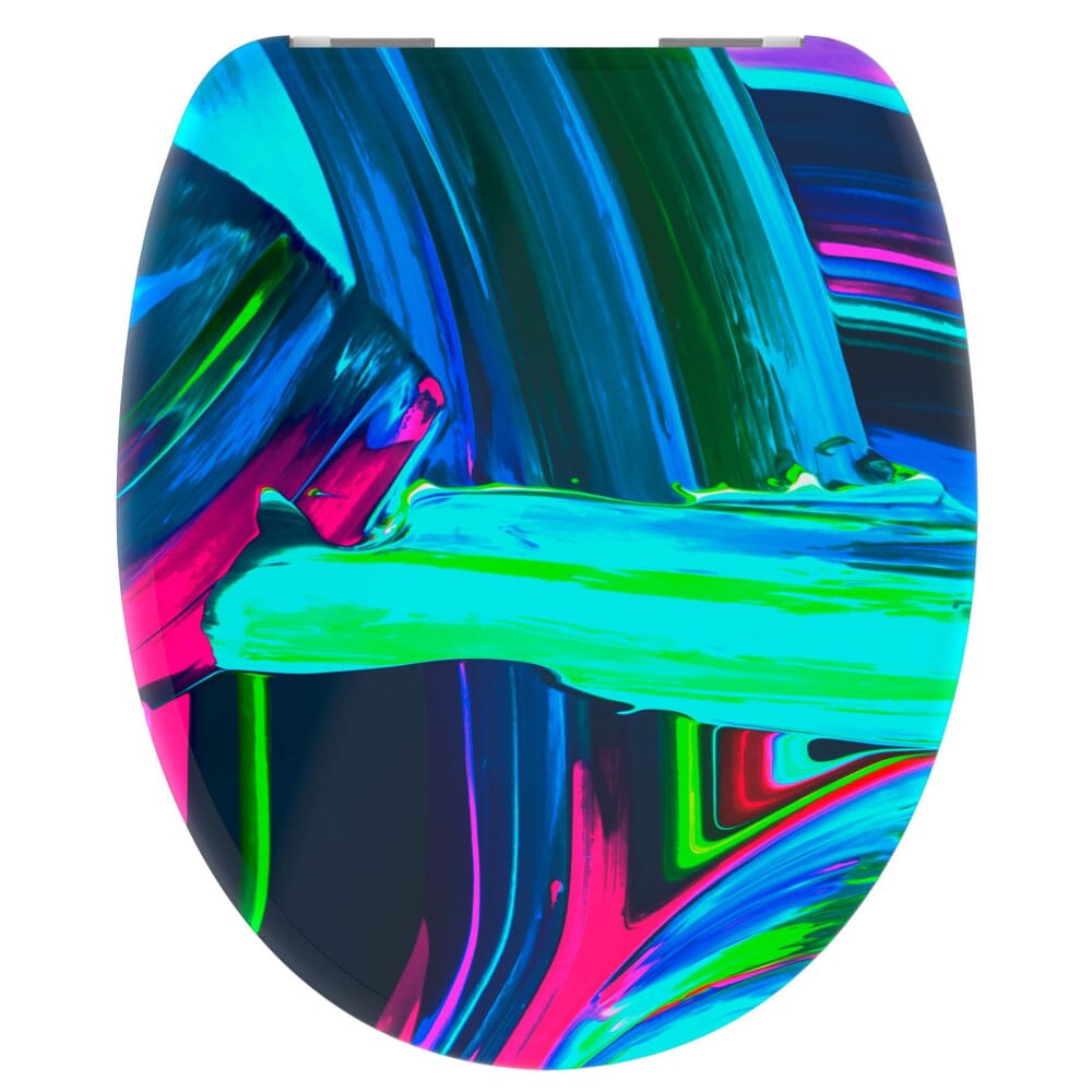 Toiletzitting NEON PAINTING Duroplast