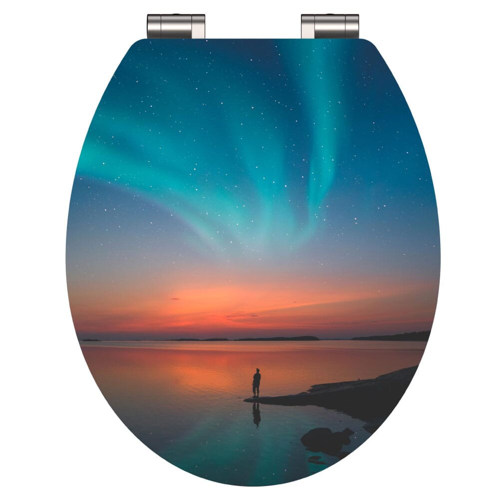 Toiletzitting AURORA POLARIS MDF High Gloss