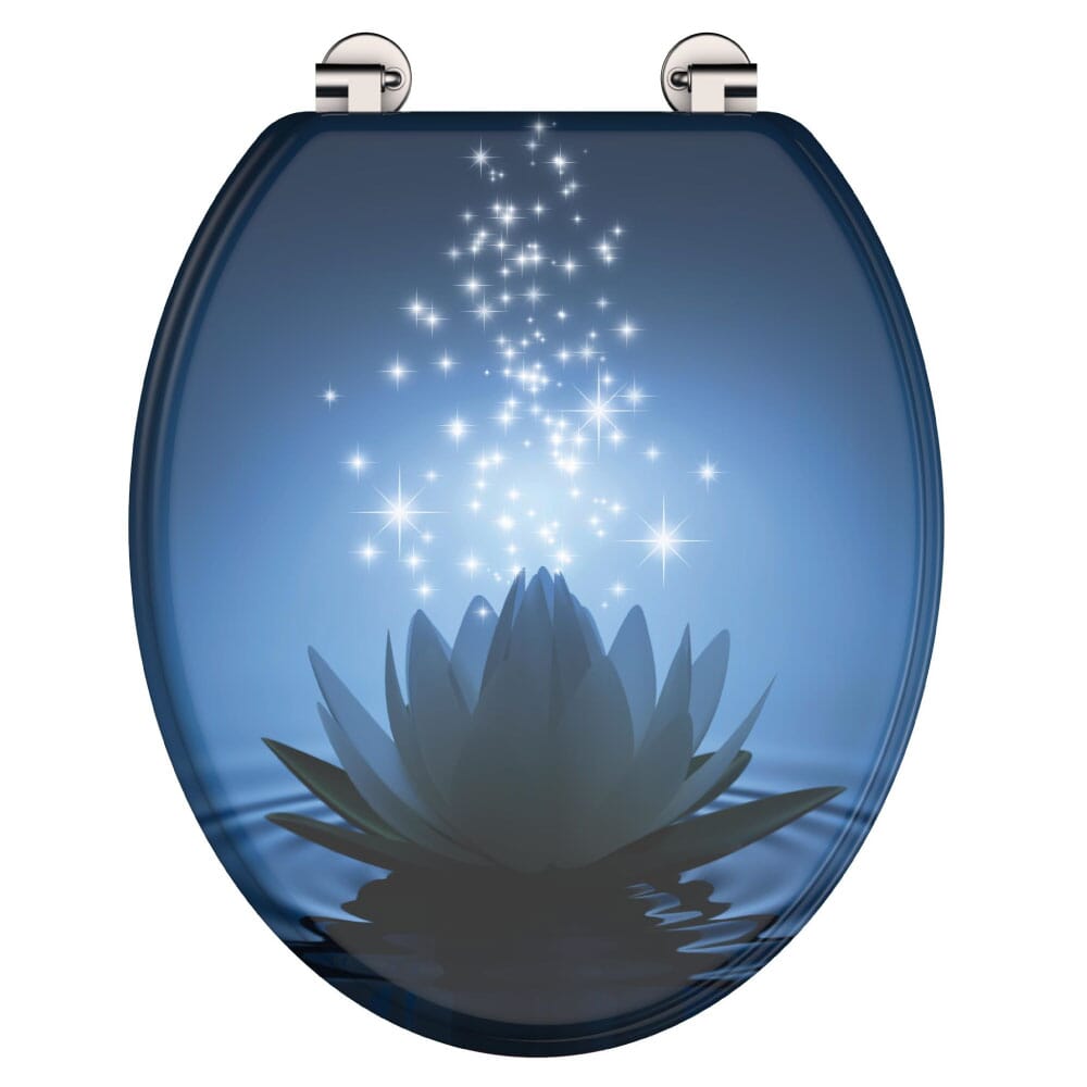 Toiletzitting WATER LILY MDF